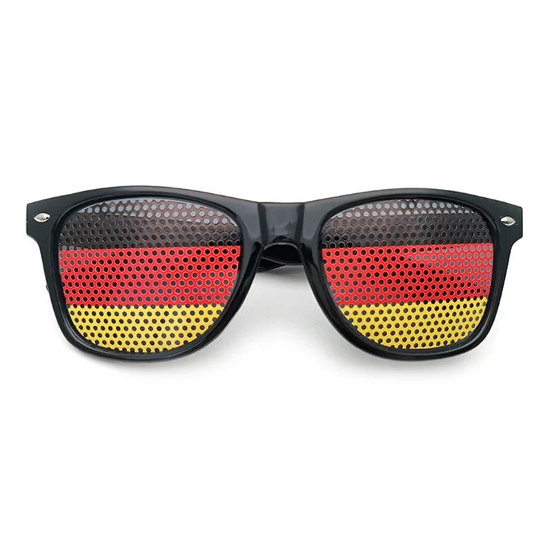 Countries/National Flag Fan Sun Glasses/Eyeglasses/Goggles Black Frame