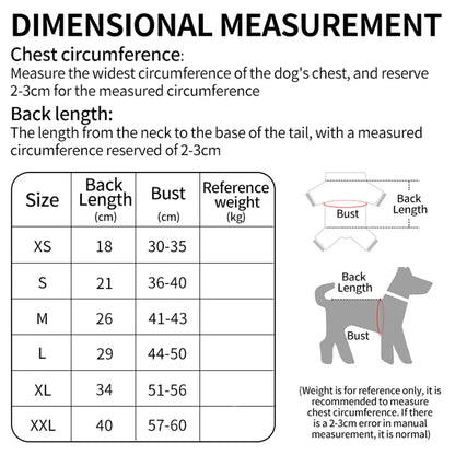 Barky Small Dog Clothes Jumpsuits/Cat Soft Warm Costume - The GoatFind