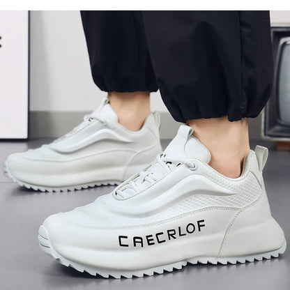 CAECRLOF Men's Chunky Sneakers Casual Fashion Shoes