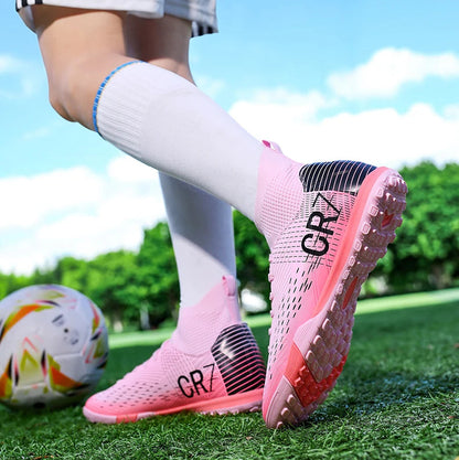 Cristiano Ronaldo Style CR7 Youth Soccer Cleats | Indoor Turf Shoes