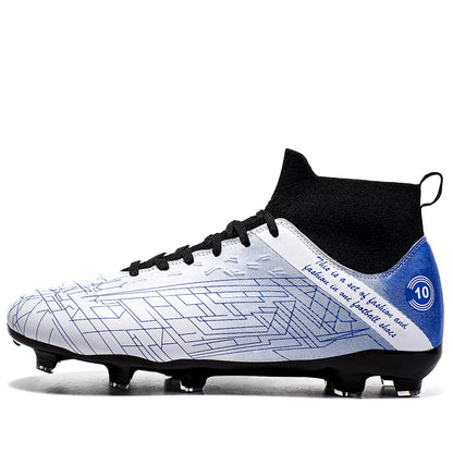 Premium Lionel Messi Style Gold Soccer Shoes TF/FG football Cleats Youth - The GoatFind