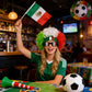 World Soccer/Football Fans Wig Cap Headdress for Kids Adults Cup 2026