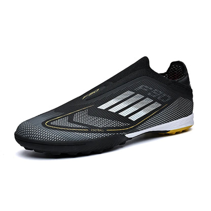 Laceless Soccer Cleats Messi/Salah/Yamal F50 Style Shoes Without lace Youth - The GoatFind