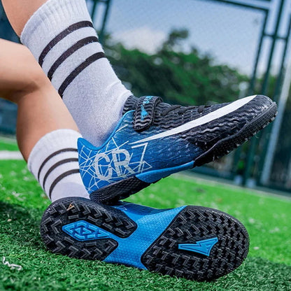 New Ronaldo Kids Soccer Cleats/Shoes/Boots Boy Girl futbol CR7 Youth - The GoatFind