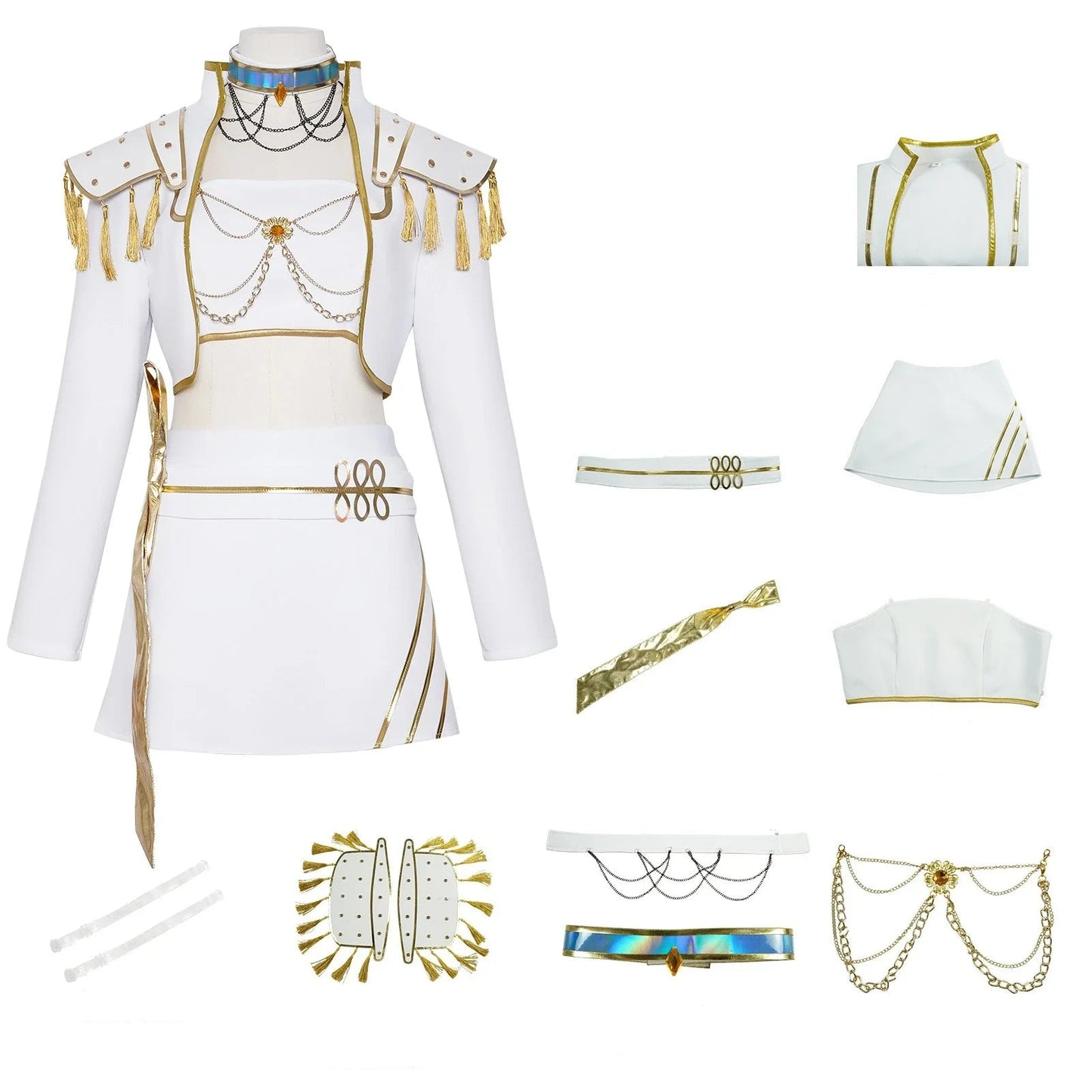 Kids Golden Rumi/Zoey/Mira/Saja Boys Cosplay KPop Demon Hunters Costume