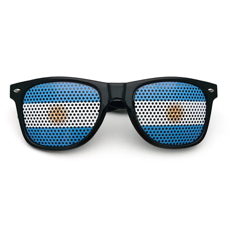 Countries/National Flag Fan Sun Glasses/Eyeglasses/Goggles Black Frame