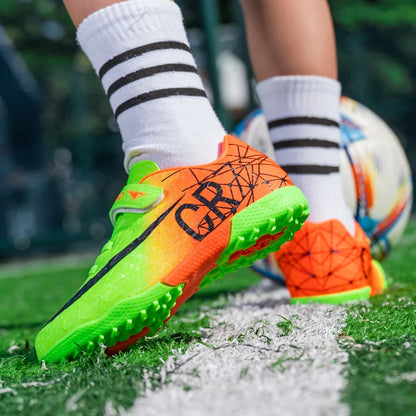 New Ronaldo Kids Soccer Cleats/Shoes/Boots Boy Girl futbol CR7 Youth - The GoatFind