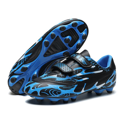 Kids Messi Style Soccer Shoes/Cleats Outdoor Boys Girls FG Boot - The GoatFind