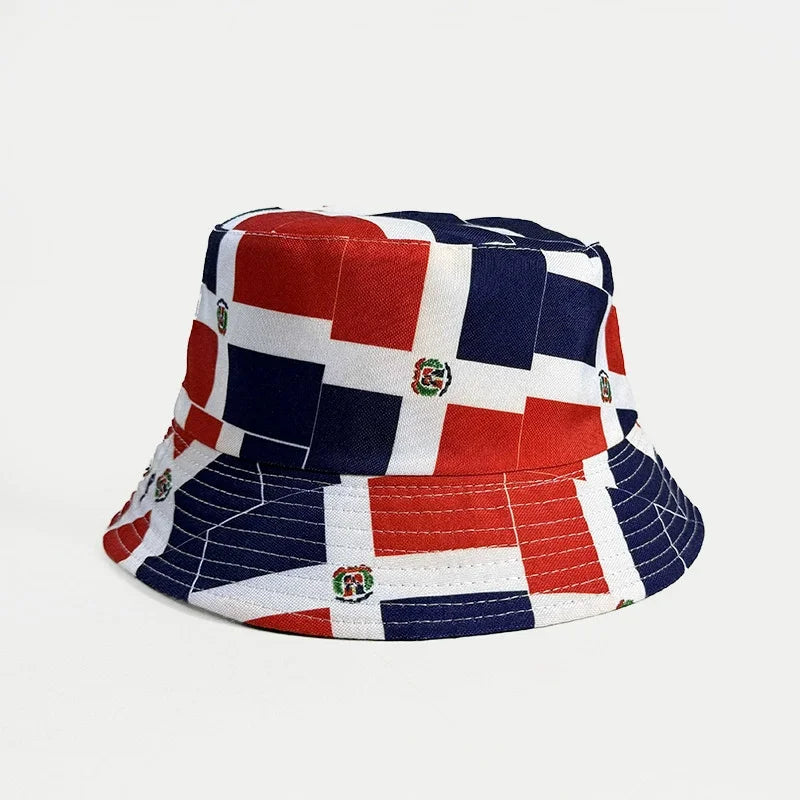 2026 Soccer World Cup National Flag Bucket Hat Reversible Sun Hat
