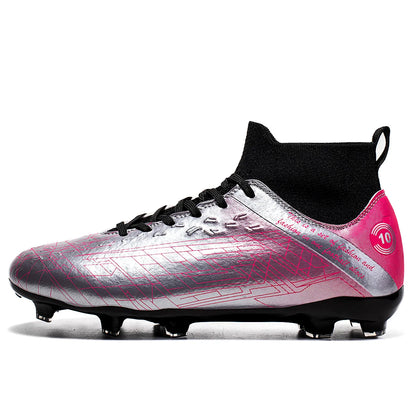 Premium Lionel Messi Style Gold Soccer Shoes TF/FG football Cleats Youth - The GoatFind