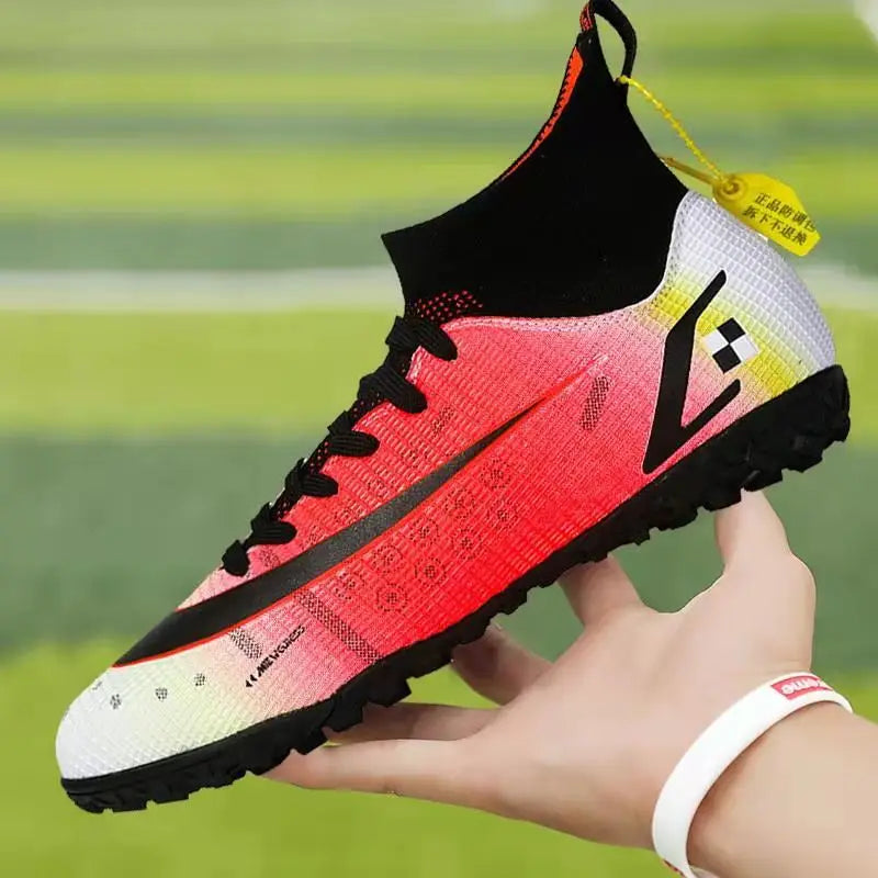 High Quality Golden Boots Soccer Cleats/Neymar Mens Womens Cleats AG FG TF - The GoatFind