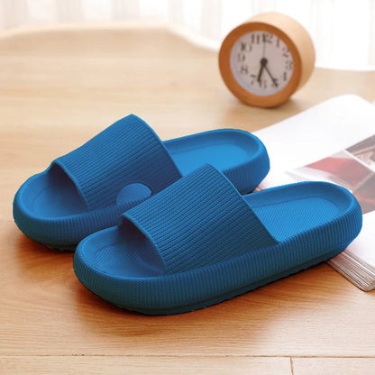 Bronx Premium Thick Pilow | Cloud Slides Slippers Platform Soft Sandal
