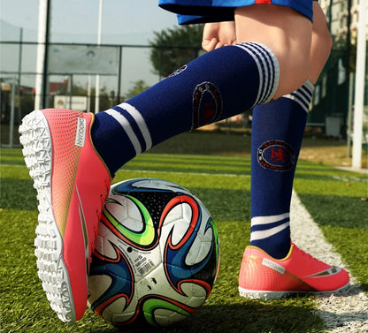 Low Ankle Messi/Ronaldo Light Soccer Shoes Cleats Adult/Youth/Kids FG TURF - The GoatFind