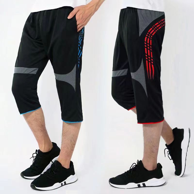 Unisex Soccer Goalkeeper Pants/Running Athletic 3 Quarter Trousers