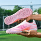 Laceless Soccer Cleats Messi/Salah/Yamal F50 Style Shoes Without lace Youth