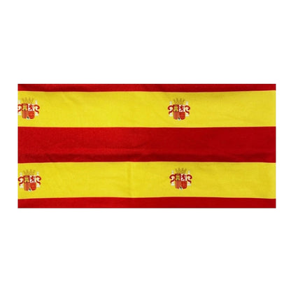 Unisex Poly Football Fan Headband: Stylish Geometric Sport Bandana