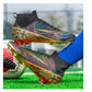 CR7 Ronaldo Style High Top Golden Soccer Cleats/Gold Plated Soles - The GoatFind