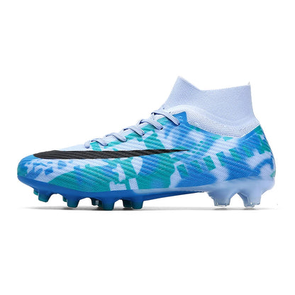 Cristiano Ronaldo Style Dream Team Soccer Shoes/Cleats High Top Youth Adult - The GoatFind
