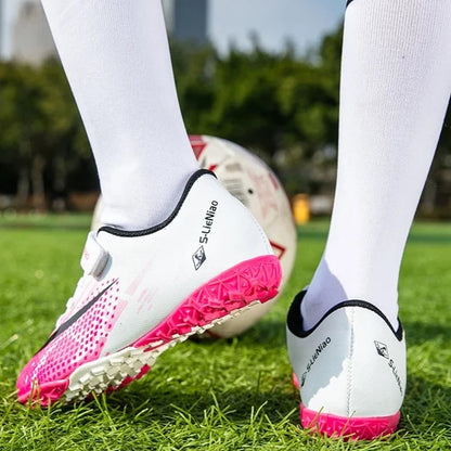Kids Youth Soccer Cleats/Football Training Turf Shoes - The GoatFind
