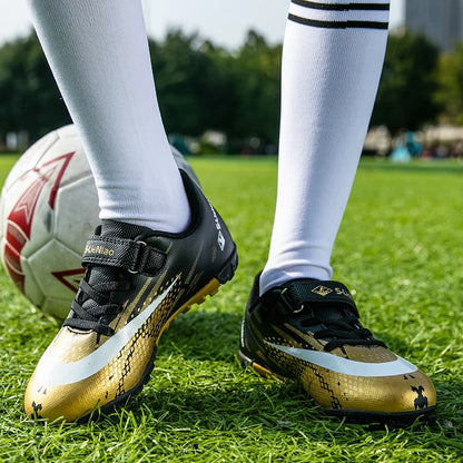 Kids Youth Soccer Cleats/Football Training Turf Shoes - The GoatFind