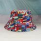 2026 Soccer World Cup National Flag Bucket Hat Reversible Sun Hat