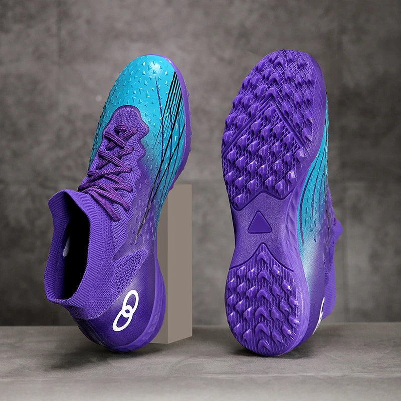 New Erling Haaland | De Bruyne | Messi style Soccer Cleats Shoes Youth