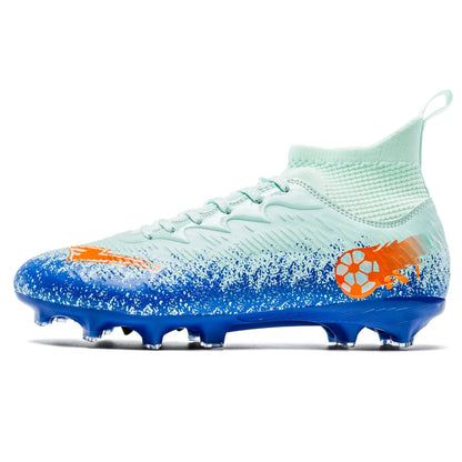 Scoremaster Professional CR7 High Top Soccer Cleats Shoes Youth Adult