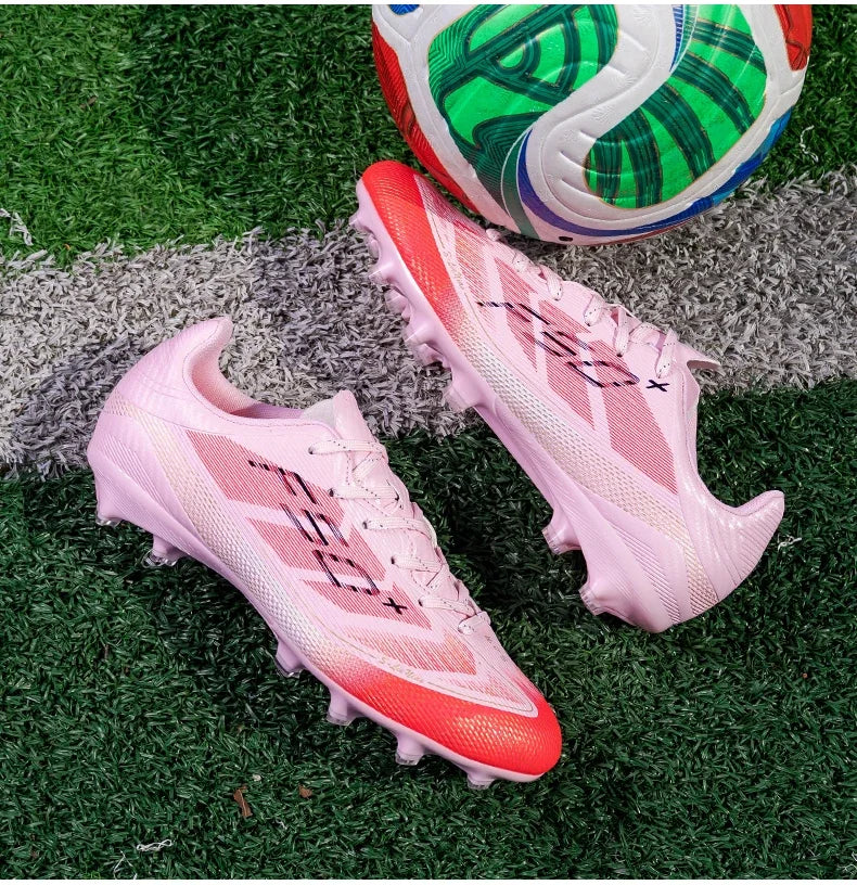 Mo Salah Style Laced F50 Soccer Low Ankle Cleats Elite Shoes Youth