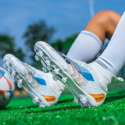 Ultralight 2.0 CR7 Youth Soccer Cleats | Ronaldo | Messi Gold Shoes