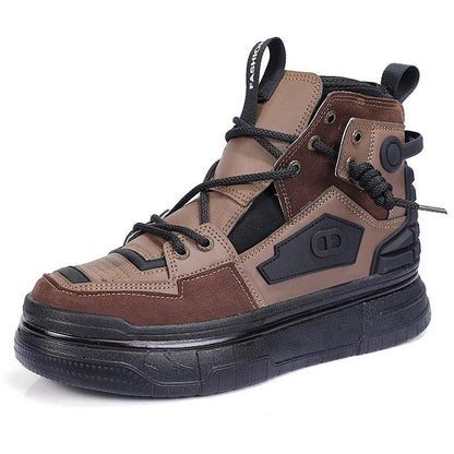 Giovanni Renzo Mens High Top Designer Sneakers/Thick Platform Sole Shoes - The GoatFind