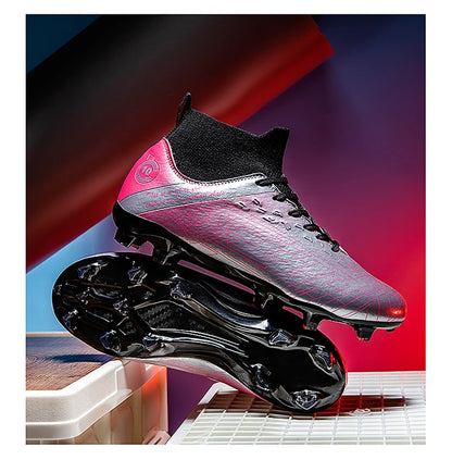 Premium Lionel Messi Style Gold Soccer Shoes TF/FG football Cleats Youth - The GoatFind