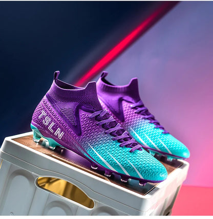 Premium Golden Messi Soccer Cleats/Womens/Mens/Youth - The GoatFind