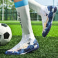 Scoremaster Graphiti Quality Soccer Cleats Messi/Christiano Ronaldo Shoes - The GoatFind