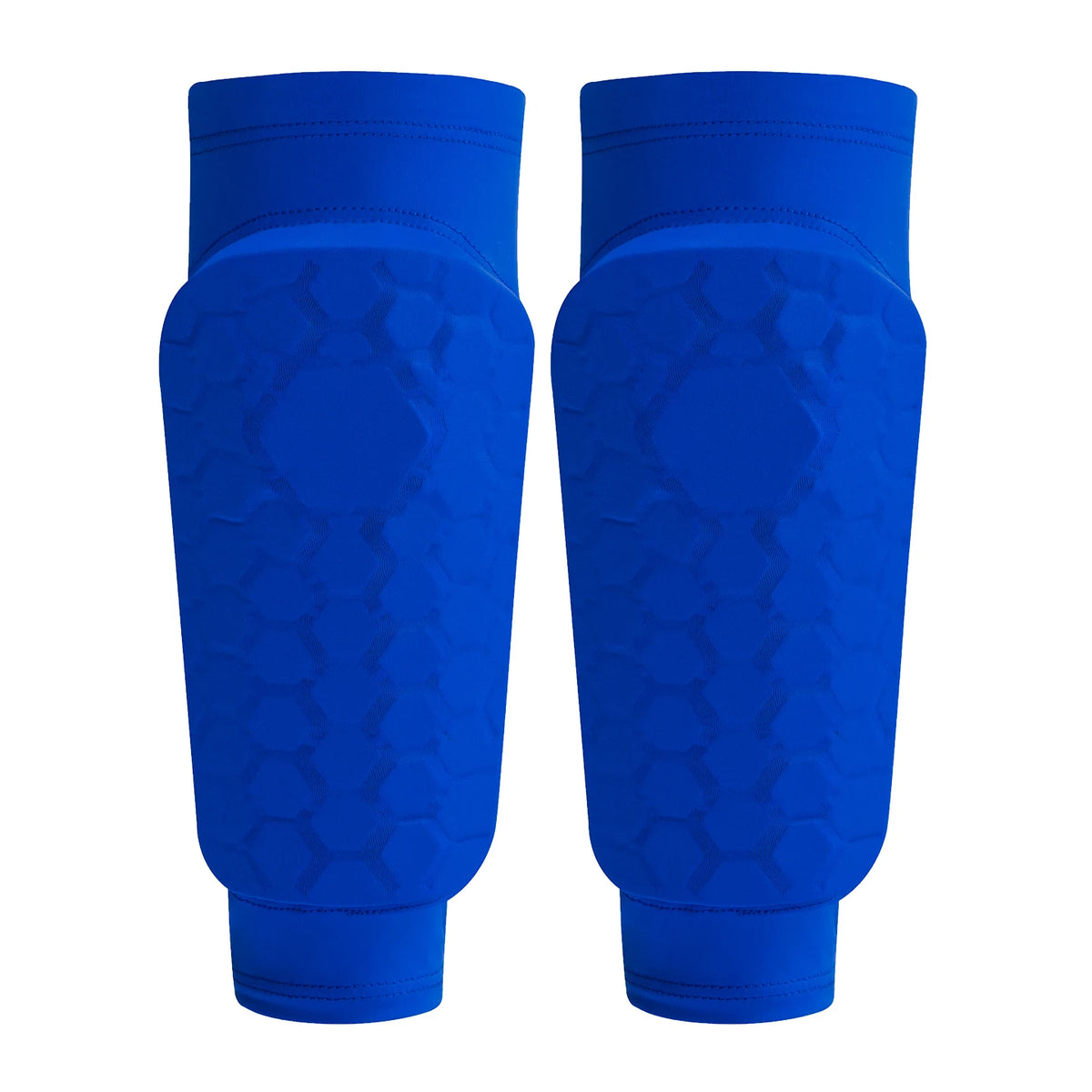 Kids Soccer Shin Guard Sleeves | Non-Slip Honeycomb Calf Protectors