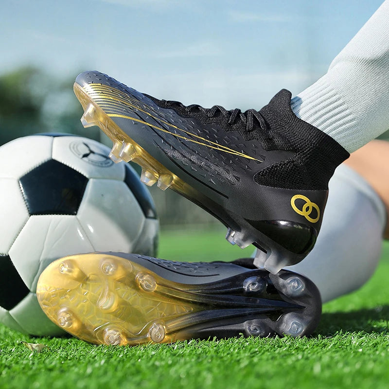 New Erling Haaland | De Bruyne | Messi style Soccer Cleats Shoes Youth
