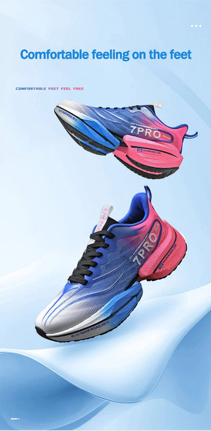 New 7Pro Hyper Carbon Plate Sneakers Running Shoe/Soft Sole Sports - The GoatFind