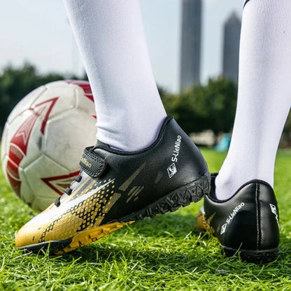 Kids Youth Soccer Cleats/Football Training Turf Shoes - The GoatFind