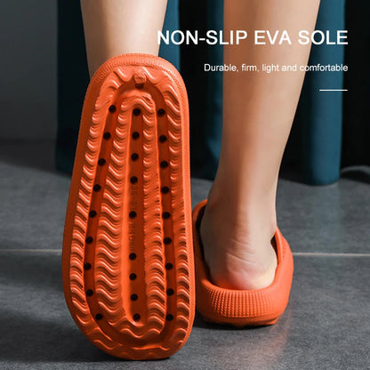 Bronx Premium Thick Pilow | Cloud Slides Slippers Platform Soft Sandal