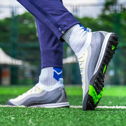 Premium Mbappé/Ronaldo Style Delite Soccer Cleats Low Shoes Youth Kids Adult - The GoatFind