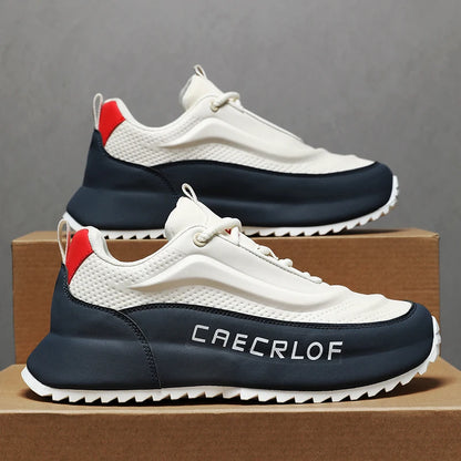 CAECRLOF Men's Chunky Sneakers Casual Fashion Shoes