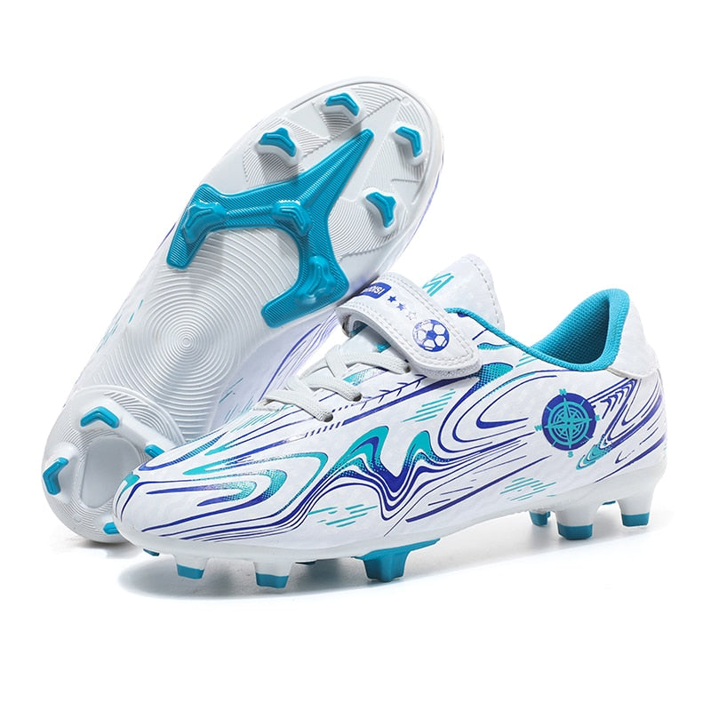 Ronaldo Kids Boys Girls Soccer Cleats FG/TF Indoor Outdoor Soccer Shoes - The GoatFind