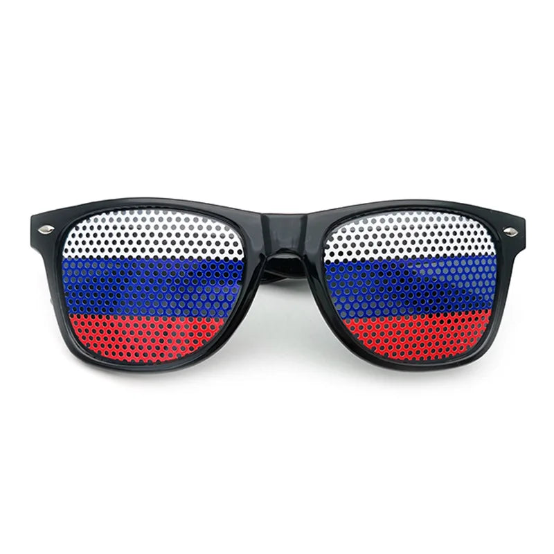 Countries/National Flag Fan Sun Glasses/Eyeglasses/Goggles Black Frame