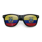 Countries/National Flag Fan Sun Glasses/Eyeglasses/Goggles Black Frame