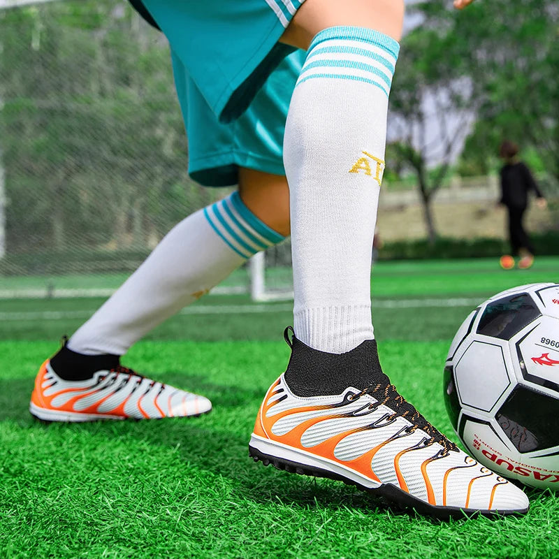 Cristiano Ronaldo Style Mercury Super Sly Soccer Cleats/Shoes High-top - The GoatFind