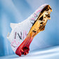 Premium Gold Metal Plated Bottom Soccer Cleats Ronaldo Messi Shoes Style
