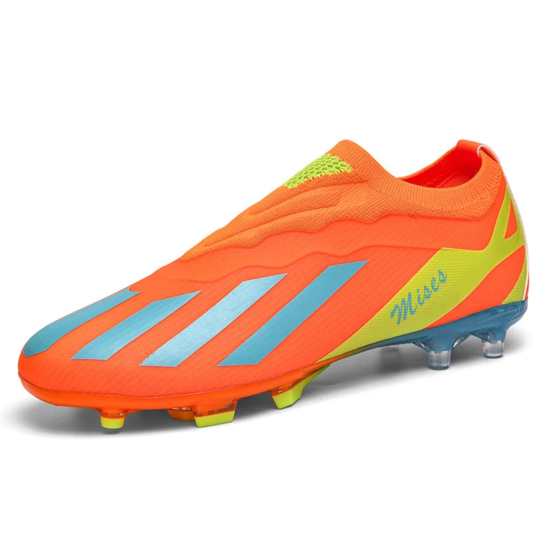 Messi Style Craze Fast Laceless Low Cut Hype Soccer Cleats/Shoes FG TF - The GoatFind