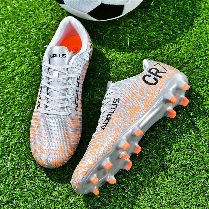 Scoremaster Ronaldo Style CR7 Inspired Soccer Cleats/Shoes Low Ankle Kids Youth