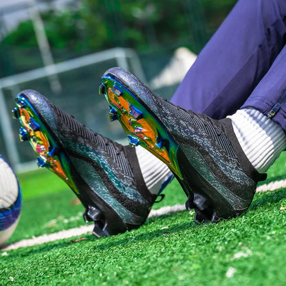 Premium Mbappé/Ronaldo Style Delite Soccer Cleats Low Shoes Youth Kids Adult - The GoatFind