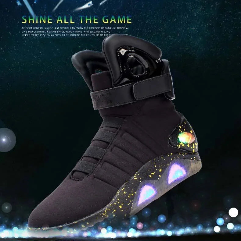 Back to the Future MAG inspired Shoes | LED Light-Up Marty McFly Boots