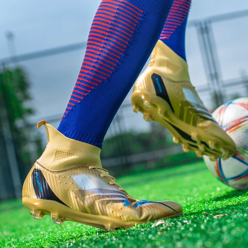 Ultralight 2.0 CR7 Youth Soccer Cleats | Ronaldo | Messi Gold Shoes